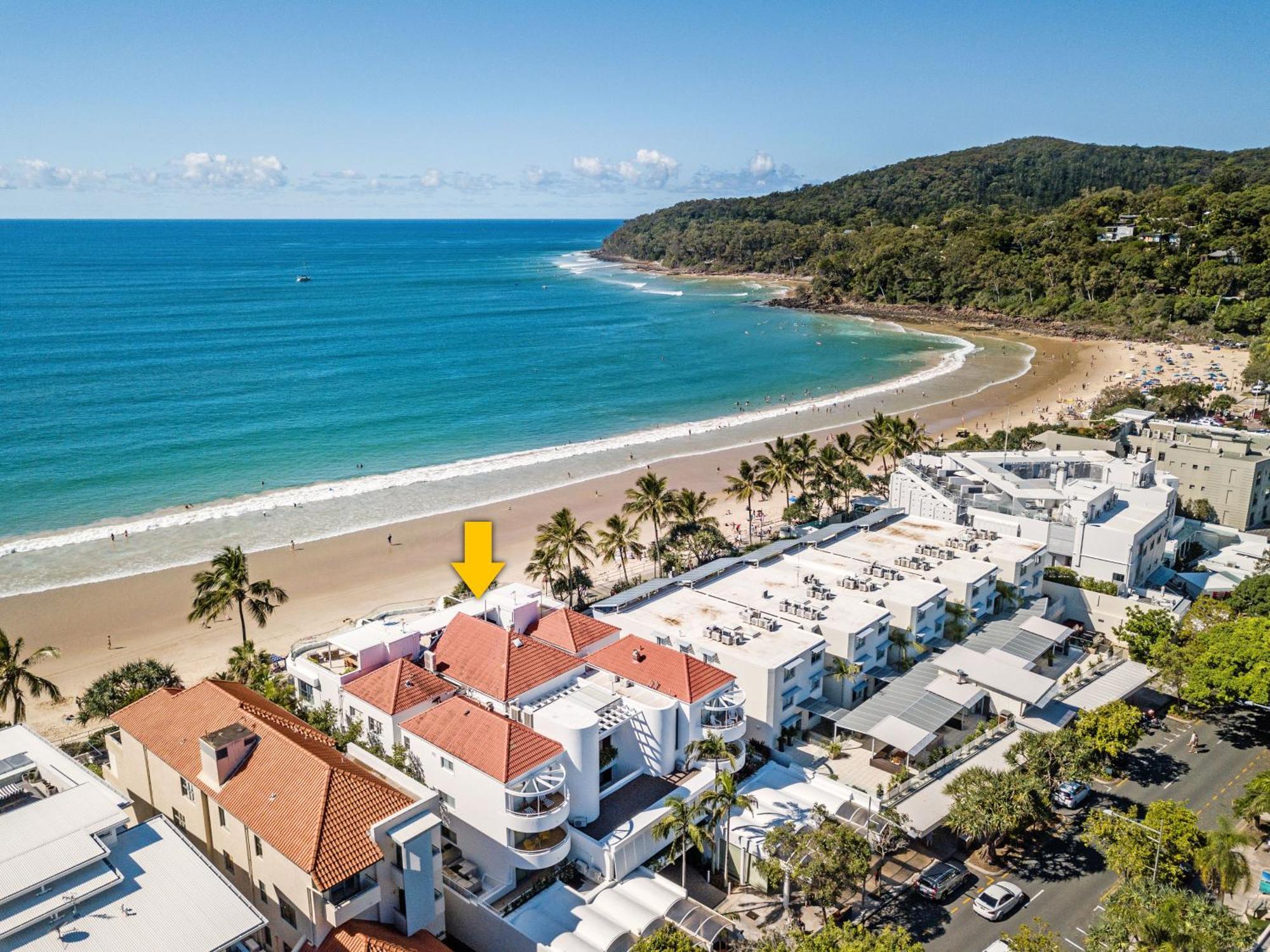 Beachfront Luxury, Hastings Street Lägenhet Noosa Heads Exteriör bild