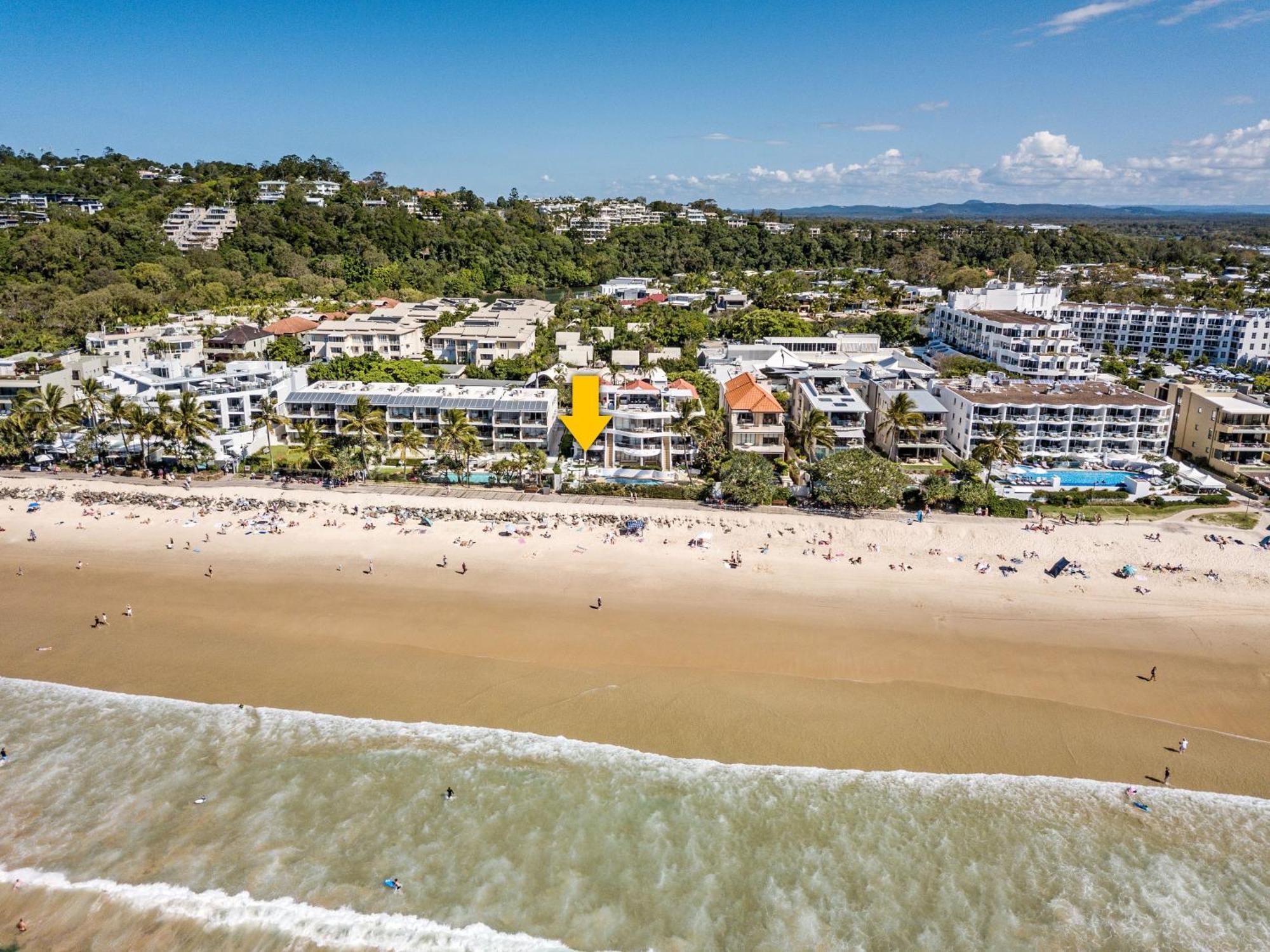 Beachfront Luxury, Hastings Street Lägenhet Noosa Heads Exteriör bild